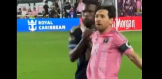 Tak swego czasu ''WALCZYŁ'' Leo Messi z przeciwnikiem xD [VIDEO]